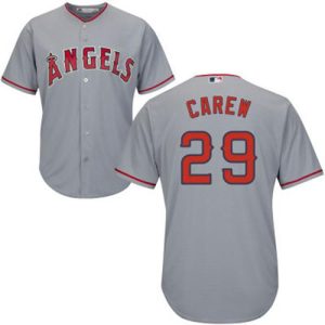 Amazing Angels #29 Rod Carew Grey Cool Base Stitched Youth MLB Jersey Limited stock Order now to show your love for your team