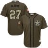 Amazing Astros #27 Jose Altuve Green Salute to Service Stitched Youth MLB Jersey With high demand Don't miss out Order now to wear your team colors