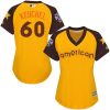 Amazing Astros #60 Dallas Keuchel Gold 2016 All Star American League Women's Stitched MLB Jersey For a short time available Grab yours quickly to own a team jersey