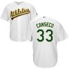 Amazing Athletics #33 Jose Canseco White Cool Base Stitched Youth MLB Jersey Hurry Exclusive offer Place your order immediately for a great jersey