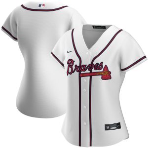 Amazing Atlanta Braves Nike Women's Home 2020 MLB Team Jersey White Limited stock Order now to show your love for your team