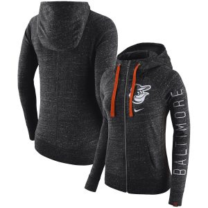 Amazing Baltimore Orioles Nike Women's Vintage Full Zip Hoodie Black Hurry Exclusive offer Place your order immediately for a great jersey