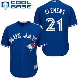 Amazing Blue Jays #21 Roger Clemens Blue Cool Base Stitched Youth MLB Jersey Sports fans this is your chance Order soon to be part of the action