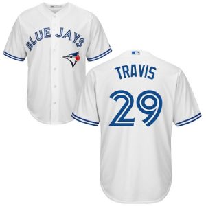 Amazing Blue Jays #29 Devon Travis White Cool Base Stitched Youth MLB Jersey Act fast Only a few left Secure yours today