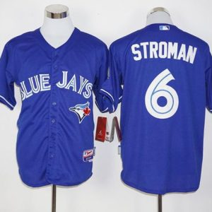 Amazing Blue Jays #6 Marcus Stroman Blue Alternate Cool Base Stitched MLB Jersey
