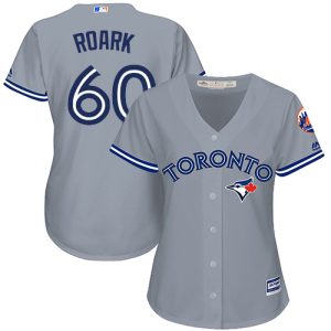 Amazing Blue Jays #60 Tanner Roark Grey Road Women's Stitched MLB Jersey With high demand Don't miss out Order now to wear your team colors