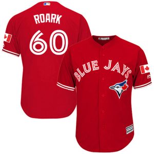 Amazing Blue Jays #60 Tanner Roark Red New Cool Base Stitched MLB Jersey