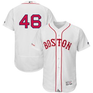 Amazing Boston Red Sox #46 Craig Kimbrel Majestic Alternate Authentic Collection Flex Base Player Jersey White