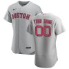 Amazing Boston Red Sox Custom Men's Nike Gray Road 2020 Authentic Team MLB Jersey