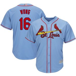 Amazing Cardinals #16 Kolten Wong Light Blue Cool Base Stitched Youth MLB Jersey For a short time available Grab yours quickly to own a team jersey