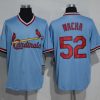 Amazing Cardinals #52 Michael Wacha Blue Cooperstown Throwback Stitched MLB Jersey