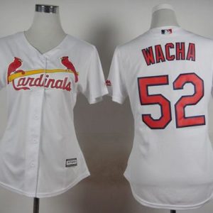 Amazing Cardinals #52 Michael Wacha White Home Women's Stitched MLB Jersey Sports fans this is your chance Order soon to be part of the action