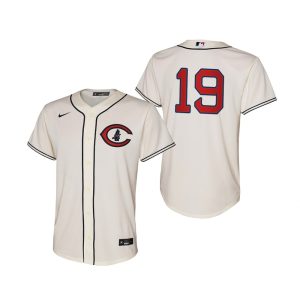 Amazing Chicago Cubs #19 Andrelton Simmons Youth 2022 Field of Dreams MLB Game Jersey   Cream Be among the first buyers Order now to enjoy top notch quality