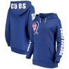 Amazing Chicago Cubs G III 4Her by Carl Banks Women's 12th Inning Pullover Hoodie Royal