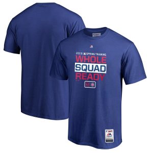 Amazing Chicago Cubs Majestic 2019 Spring Training Authentic Collection T Shirt Royal