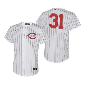 Amazing Cincinnati Reds #31 Mike Minor Youth 2022 Field of Dreams MLB Game Jersey   White With high demand Don't miss out Order now to wear your team colors