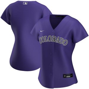 Amazing Colorado Rockies Nike Women's Alternate 2020 MLB Team Jersey Purple Hurry Exclusive offer Place your order immediately for a great jersey