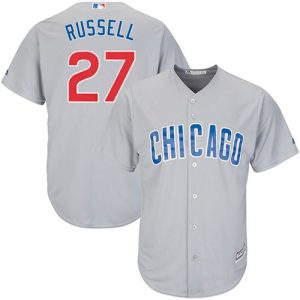 Amazing Cubs #27 Addison Russell Grey Road Stitched Youth MLB Jersey With high demand Don't miss out Order now to wear your team colors