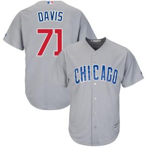 Amazing Cubs #71 Wade Davis Grey Road Stitched Youth MLB Jersey Sports enthusiasts seize this opportunity Order now to feel the game excitement