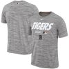 Amazing Detroit Tigers Nike Authentic Collection Velocity Team Issue Performance T Shirt Gray