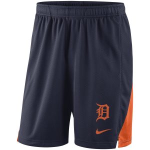 Amazing Detroit Tigers Nike Franchise Performance Shorts Navy