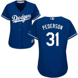 Amazing Dodgers #31 Joc Pederson Blue Alternate Women's Stitched MLB Jersey Collectors this is a must have Add it to your collection by ordering