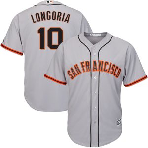 Amazing Giants #10 Evan Longoria Grey Road Cool Base Stitched Youth MLB Jersey With high demand Don't miss out Order now to wear your team colors