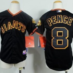 Amazing Giants #8 Hunter Pence Black Cool Base Stitched Youth MLB Jersey Act fast Only a few left Secure yours today