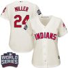 Amazing Guardians #24 Andrew Miller Cream 2016 World Series Bound Women's Alternate Stitched MLB Jersey Sports fans this is your chance Order soon to be part of the action