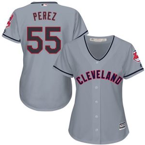 Amazing Guardians #55 Roberto Perez Grey Women's Road Stitched MLB Jersey Act fast Only a few left Secure yours today