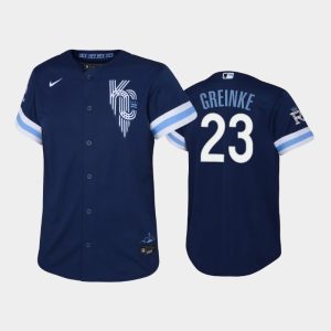 Amazing Kansas City Royals Blank Youth Replica 2022 City Connect Navy Jersey Act fast Only a few left Secure yours today