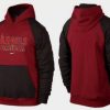 Amazing Los Angeles Angels Pullover Hoodie Burgundy Red & Black