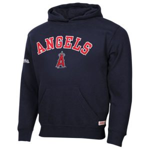 Amazing Los Angeles Angels of Anaheim Fastball Fleece Navy Blue Pullover MLB Hoodie