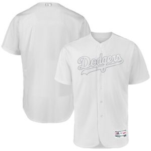 Amazing Los Angeles Dodgers Blank Majestic 2019 Players' Weekend Flex Base Authentic Team Jersey White