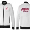 Amazing MLB Cleveland Guardians Zip Jacket White_2