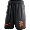 Amazing Men's San Francisco Giants Nike Black Dry Fly Shorts