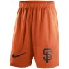 Amazing Men's San Francisco Giants Nike Orange Dry Fly Shorts