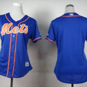 Amazing Mets Blank Blue Alternate Women's Stitched MLB Jersey For a short time available Grab yours quickly to own a team jersey