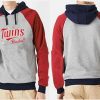 Amazing Minnesota Twins Pullover Hoodie Grey & Red