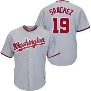 Amazing Nationals #19 Anibal Sanchez Grey New Cool Base Stitched Youth MLB Jersey Limited stock Order now to show your love for your team