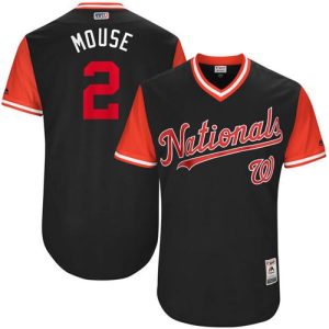 Amazing Nationals #2 Adam Eaton Navy Mouse Players Weekend Authentic Stitched MLB Jersey