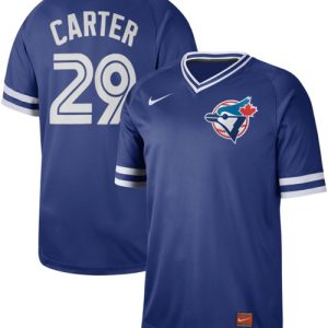 Amazing Nike Blue Jays #29 Joe Carter Royal Authentic Cooperstown Collection Stitched MLB Jersey