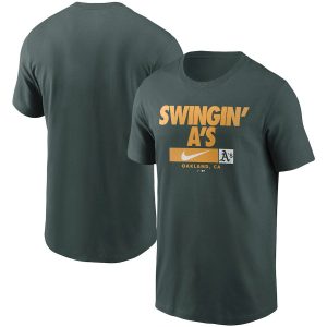 Amazing Oakland Athletics Nike Local Nickname T Shirt Green Sports enthusiasts seize this opportunity Order now to feel the game excitement