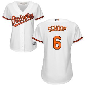 Amazing Orioles #6 Jonathan Schoop White Home Women's Stitched MLB Jersey For a short time available Grab yours quickly to own a team jersey