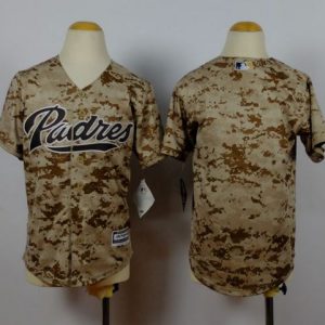 Amazing Padres Blank Camo Alternate 2 Stitched Youth MLB Jersey Collectors this is a must have Add it to your collection by ordering