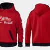 Amazing Philadelphia Phillies Pullover Hoodie Red & Black