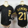 Amazing Pirates #21 Roberto Clemente Black Cool Base Stitched Youth MLB Jersey Be among the first buyers Order now to enjoy top notch quality