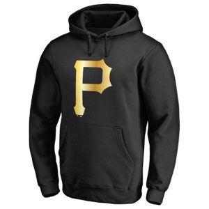 Amazing Pittsburgh Pirates Gold Collection Pullover Hoodie Black