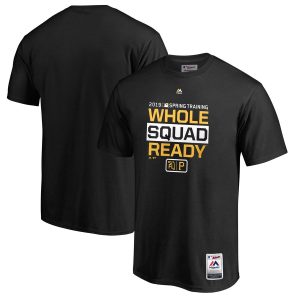 Amazing Pittsburgh Pirates Majestic 2019 Spring Training Authentic Collection T Shirt Black