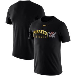 Amazing Pittsburgh Pirates Nike MLB Practice T Shirt Black